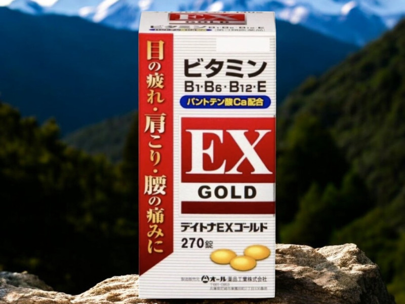 日本ALL-EX GOLD 長效B群加強錠